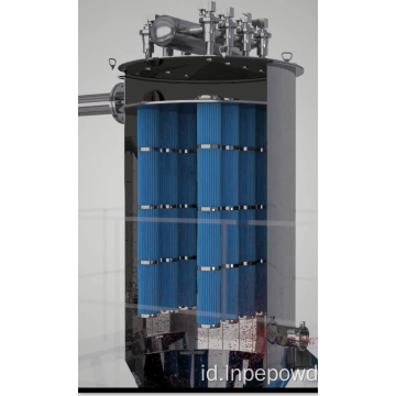 Kolektor debu bubuk halus